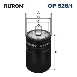 FILTRON Ölfilter OP 526/1 Motorölfilter,Wechselfilter VW,AUDI,SKODA,GOLF IV 1J1,GOLF V 1K1,POLO 9N_,TOURAN 1T1, 1T2,GOLF VI 5K1,PASSAT Variant 3C5