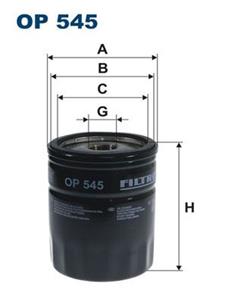 filtron Oliefilter FIAT,CITROËN,ALFA ROMEO OP 545 01FBO017,01FBO018,X539  X540,X88,4648378,60810852,60813507,1109AR,1109K9,MLS000715,55195984,59030262