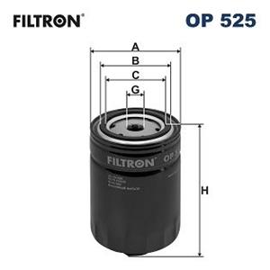 filtron Oliefilter MULTICAR OP 525 PF2,PF960,X100  X523,5011838,068115561B,21785821,93156363,1257492,12574927,028115561E,028115561G,068115561,68115561