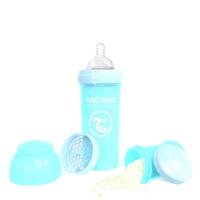 TWISTSHAKE Twist shake Drinkfles anti-koliek 260 ml pastel blauw