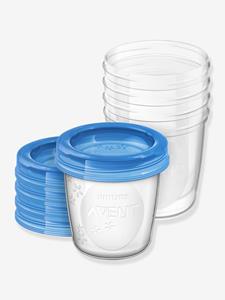 Philips Avent Via voorraadbeker moedermelk 5 stuks + deksel 180 ml 180ml,180ml