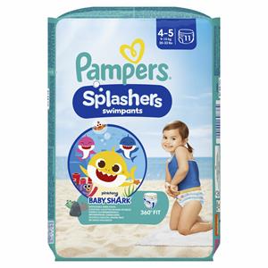 Splashers Maat 4-5 9-15kg Carrypack Luiers 33-luiers Voordeelverpakking