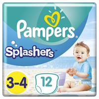 Pampers 3x  Splashers Zwemluiers Maat 3-4 (6-11 kg) 12 stuks