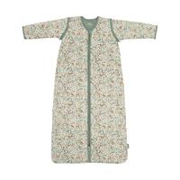 Babyschlafsack mit abnehmbaren Ärmeln, 70 cm, Bloom grün/beige