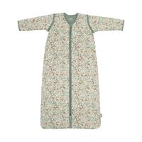 Babyschlafsack mit abnehmbaren Ärmeln, 90 cm, Bloom grün/beige