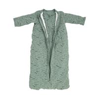 Jollein slaapzak 4-seizoenen Whales Ash Green