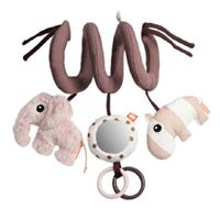 Done by Deer ™ Activity Spiral Toy e Elephant & Hippo, roze