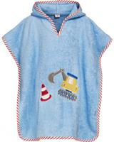 Playshoes Terry poncho bagger blauw