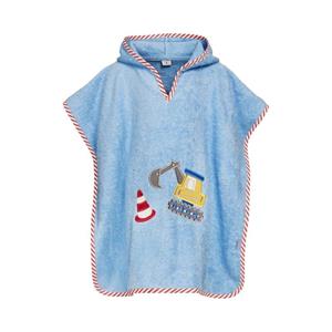 Playshoes Terry poncho bagger blauw