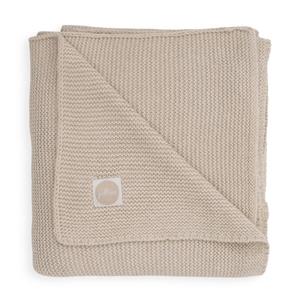 Jollein Decke, 75 x 100 cm, Basic knit nougat beige