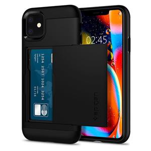 Spigen Slim Armor CS iPhone 11 Cover - Zwart
