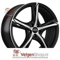 Ronal R62 Jetblack matt frontkopiert 7.5x17 5x108 ET55