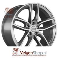 BBS Sx Platinum silver diamond cut 8x18 5x112 ET35