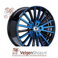 RH Alurad WM Flowforming color polished - blue 17 inch