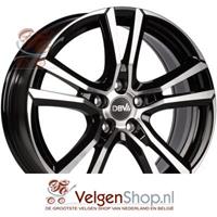 DBV Andorra Black glossy front polished 6.5x16 5x114.3 ET48