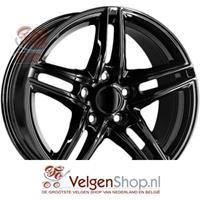 Borbet XR Glossy Black 17 inch