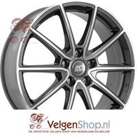 RC Design Rc32 Himalaya grey full polished 7x17 5x112 ET34