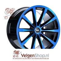 Rh Alurad GT COLOR POL BLUE 5X108 ET45 HB72.6 ALLOYWHEEL 8X18