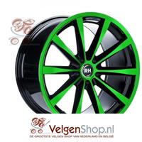 Rh Alurad GT COLOR POL GREEN 5X108 ET45 HB72.6 ALLOYWHEEL 8X18