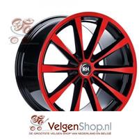 Rh Alurad GT COLOR POL RED 5X108 ET45 HB72.6 ALLOYWHEEL 8X18