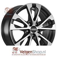 Ronal R61 Jetblack matt frontkopiert 7.5x17 5x112 ET29