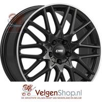 CMS C25 Diamond rim black 7.5x18 5x108 ET51