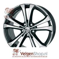 RC Design Rc17 Black glossy full polished 7x16 5x114.3 ET38