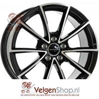 Wheel World WH28 Black Highgloss Polished 17 inch