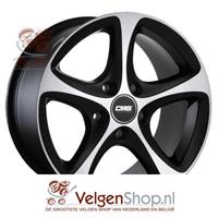 CMS C12 Diamond matt black 8x18 5x112 ET52