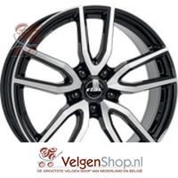 Rial TORINO Diamond Black Front Polished 17 inch