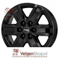 Rial Transporter Diamant schwarz 7x17 6x139.7 ET57