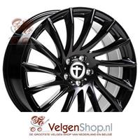 Tomason Tn16 Black painted 8x18 4x100 ET35