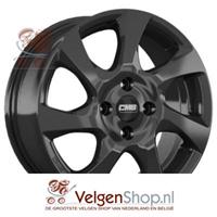 CMS C24 Complete black gloss 6x15 4x108 ET23