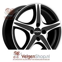 Ronal R56 Mattschwarz frontkopiert 6x15 5x112 ET50