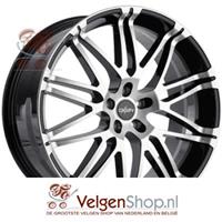 Oxigin 14 oxrock Black full polish 7.5x17 5x112 ET35