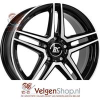 RC Design Rcd17 Black glossy full polished 8.5x19 5x112 ET38