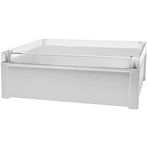 fibox TPC 342912T Universele behuizing 334 x 289 x 117 Polycarbonaat Lichtgrijs 1 stuk(s)