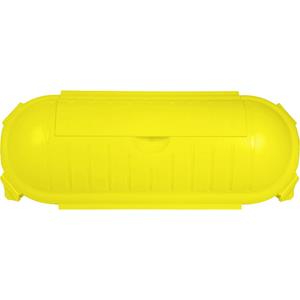 LogiLink LPS217 Kabelbehuizing 75 x 210 x 90 Kunststof Geel 1 stuk(s)