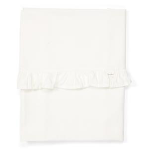 Koeka Ruffle Wieglaken Warm White 80 x 100 cm