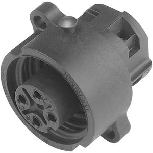 amphenol C016 10G006 000 12 Ronde stekker Bus, inbouw Serie (ronde connectors): C016 Totaal aantal polen: 6 + PE 1 stuk(s)