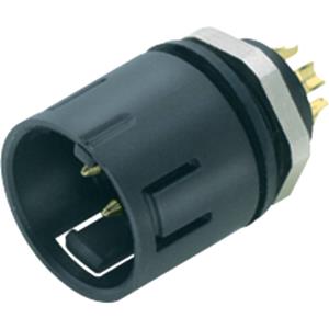 binder 99 9211 060 04 Ronde subminiatuurconnector Flensstekker Totaal aantal polen: 4 1 stuk(s)
