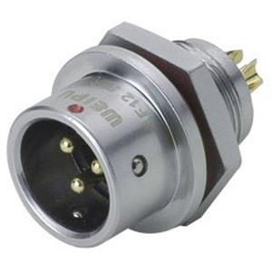 Weipu SF1212/P3 Ronde stekker Stekker, recht Serie (ronde connectors): SF12 Totaal aantal polen: 3 1 stuk(s)