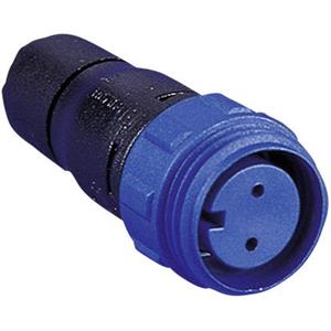 bulgin PX0411/02S/5560 Ronde stekker Stekker, recht Serie (ronde connectors): PX04 Totaal aantal polen: 2 1 stuk(s)