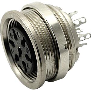 amphenol T 3403 000 Ronde stekker Bus, inbouw Serie (ronde connectors): C091 Totaal aantal polen: 6 1 stuk(s)