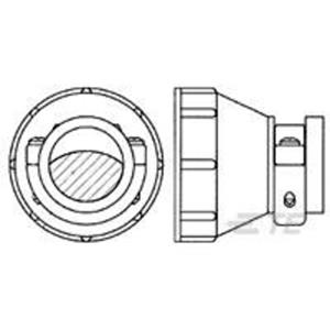 teconnectivity TE Connectivity 213902-3 Ronde stekker kabelklem Serie (ronde connectors): CPC 1 stuk(s)
