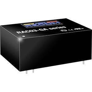 recom RAC03-3.3SGA AC/DC printnetvoeding 3.3 V 3 W