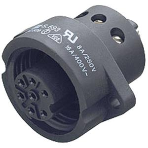 Binder 09-4228-00-07 Ronde connector Flensbus Totaal aantal polen: 6 + PE Serie (ronde connectors): 693 1 stuk(s)