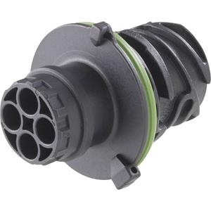 teconnectivity TE Connectivity 967650-1 Ronde stekker Bus, recht Serie (ronde connectors): DIN 72585 Totaal aantal polen: 7 1 stuk(s)