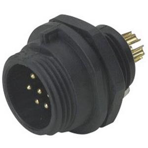 Weipu SP1312 / P 4 Ronde connector Stekker, inbouw Totaal aantal polen: 4 Serie (ronde connectors): SP13 1 stuk(s)