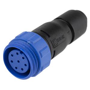 bulgin PX0411/08S/6065 Ronde stekker Stekker, recht Serie (ronde connectors): PX04 Totaal aantal polen: 8 1 stuk(s)